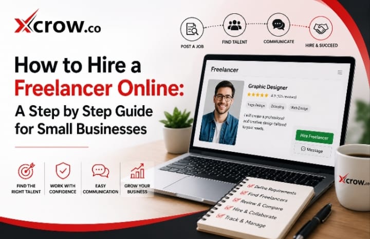 How to Hire a Freelancer Online: A Step by Step Guide for Small Businesses
