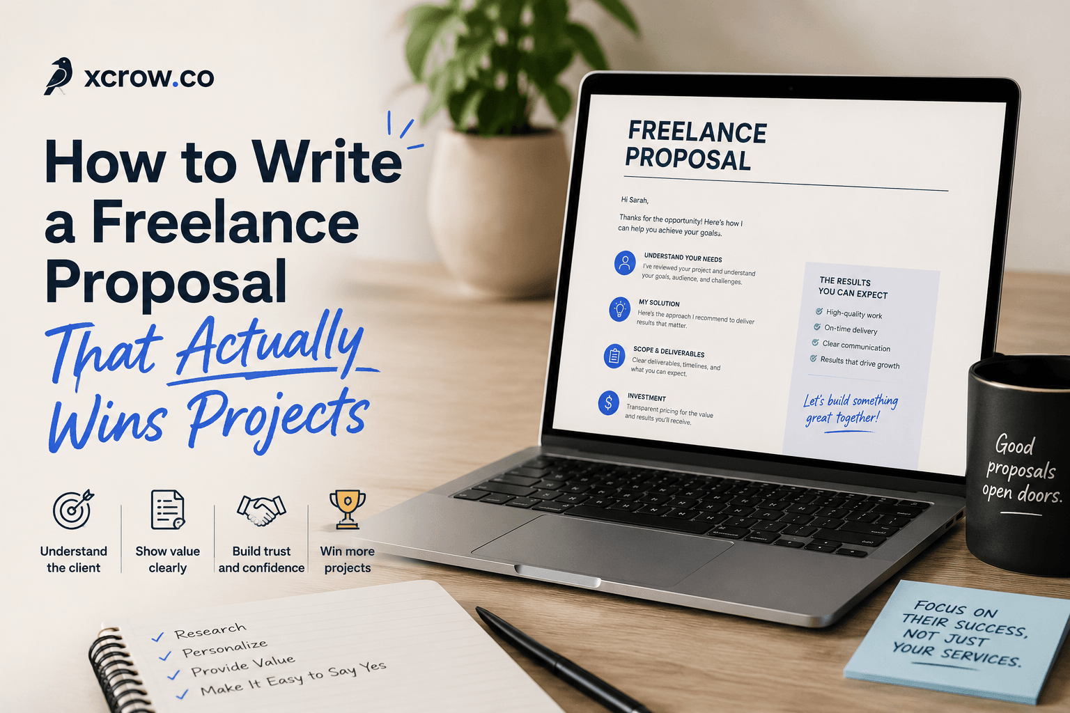 How to Write a Freelance Proposal That Actually Wins Projects.