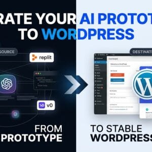I will migrate your Lovable, Replit, or v0 AI prototype to a stable WordPress website