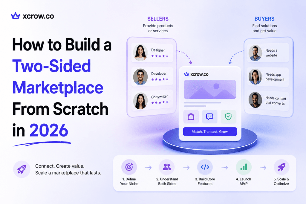 How to Build a Two-Sided Marketplace From Scratch in 2026