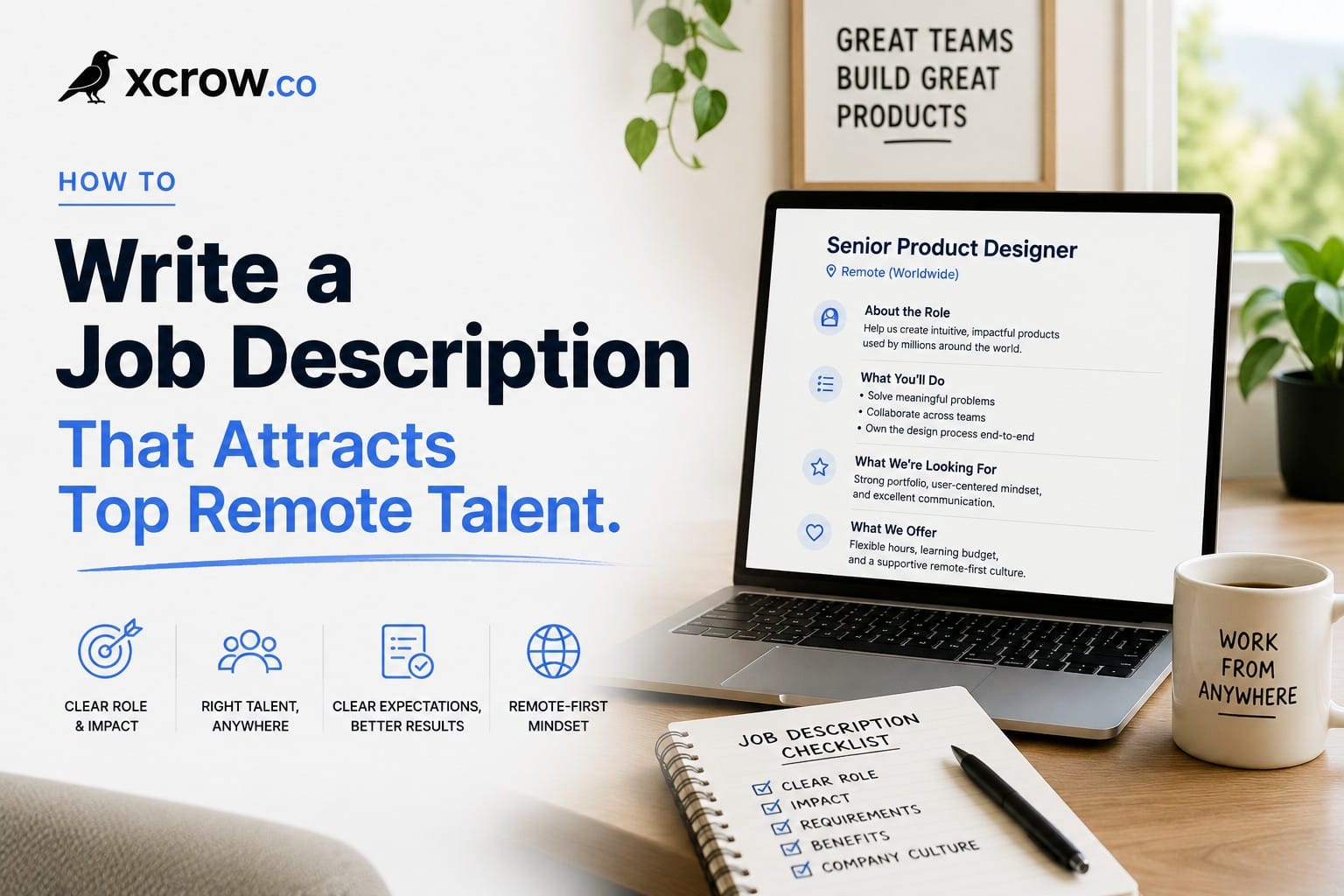 How to Write a Job Description That Attracts Top Remote Talent.