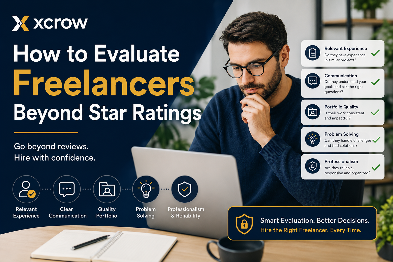 How to Evaluate Freelancers Beyond Star Ratings