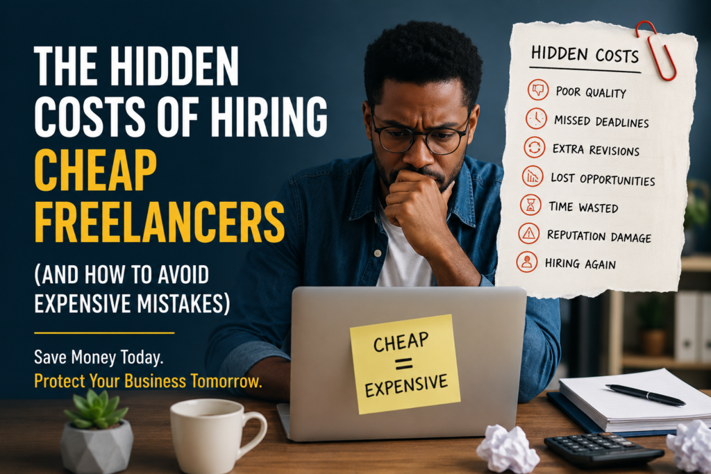 The Hidden Costs of Hiring Cheap Freelancers and How to Avoid Expensive Mistakes
