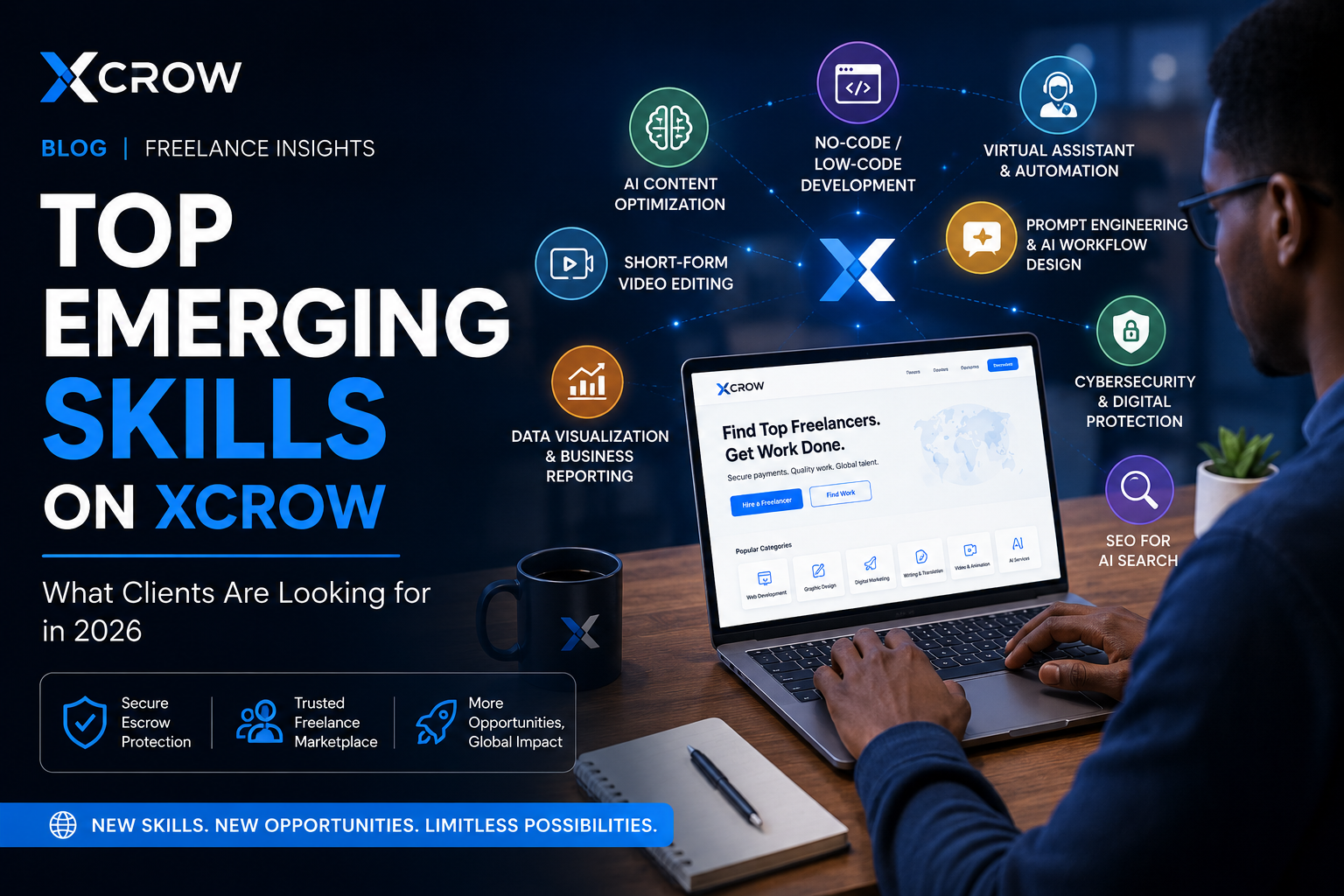 Top Emerging Skills on XCrow: What Clients Are Looking for in 2026