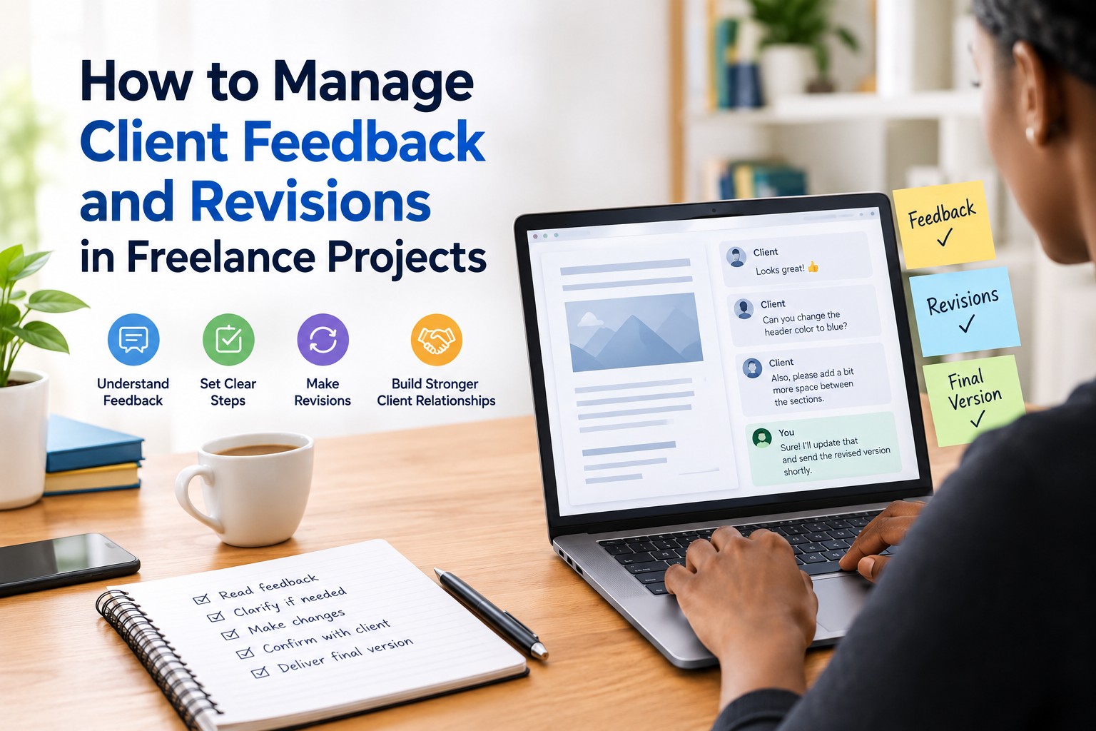 How to Manage Client Feedback and Revisions in Freelance Projects